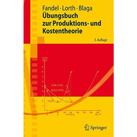 ?bungsbuch zur Produktions- und Kostentheorie [Paperback]
