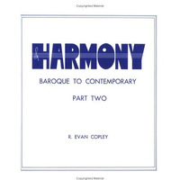 Harmony Pt. 2 : Baroque to Contemporary [Paperback]