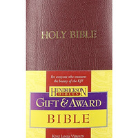 KJV Gift & Award Bible, Flexisoft (Red Letter, Imitation Leather, Burgundy) [Leather / fine bindi]