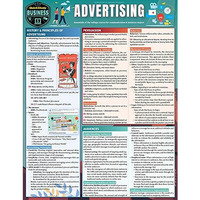 Advertising: a QuickStudy Laminated Reference Guide [Fold-out book or cha]