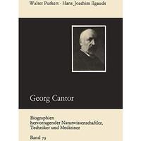Georg Cantor [Paperback]