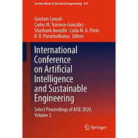 International Conference on Artificial Intelligence and Sustainable Engineering: [Hardcover]