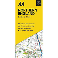 Road Map Britain: Northern England [Sheet map, folded]