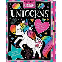Scratch and Draw Unicorns [Hardcover]