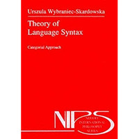 Theory of Language Syntax: Categorial Approach [Paperback]