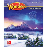 Wonders Grade 5 Teacher's Edition Unit 4 [Spiral bound]