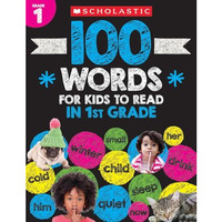 100 Words for Kids to Read in First Grade Workbook [Paperback]