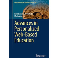 Advances in Personalized Web-Based Education [Hardcover]