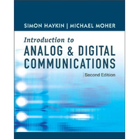An Introduction to Analog and Digital Communications [Hardcover]