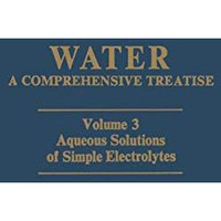 Aqueous Solutions of Simple Electrolytes [Paperback]