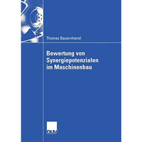 Bewertung von Synergiepotenzialen im Maschinenbau [Paperback]