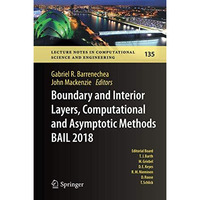 Boundary and Interior Layers, Computational and Asymptotic Methods BAIL 2018 [Hardcover]