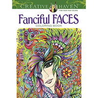 Creative Haven Fanciful Faces Coloring Book [Paperback]