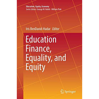 Education Finance, Equality, and Equity [Paperback]