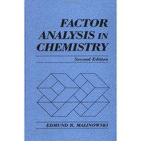 Factor Analysis in Chemistry [Hardcover]