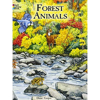 Forest Animals Coloring Book [Paperback]