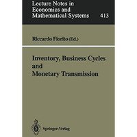 Inventory, Business Cycles and Monetary Transmission [Paperback]