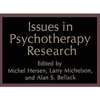 Issues in Psychotherapy Research [Paperback]