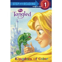 Kingdom of Color (Disney Tangled) [Paperback]