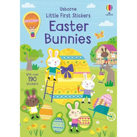 Little First Stickers Easter Bunnies: An Easter And Springtime Book For Kids [Paperback]