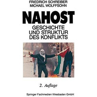 Nahost: Geschichte und Struktur des Konflikts [Paperback]