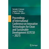 Proceedings of International Conference on Innovative Technologies for Clean and [Hardcover]