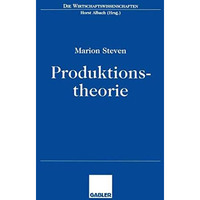 Produktionstheorie [Paperback]