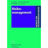 Risikomanagement [Paperback]