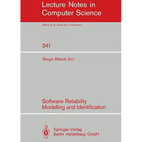 Software Reliability Modelling and Identification [Paperback]