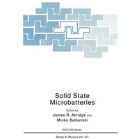 Solid State Microbatteries [Paperback]