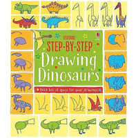 Step-by-Step Drawing Dinosaurs [Paperback]