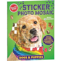Sticker Photo Mosaic: Dogs & Puppies [Hardcover]