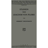 Studien ?ber Joachim von Floris [Paperback]