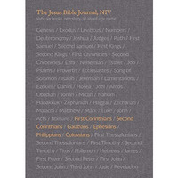 The Jesus Bible Journal, 1 Corinthians - Colossians, NIV, Paperback, Comfort Pri [Paperback]