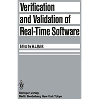 Verification and Validation of Real-Time Software [Paperback]