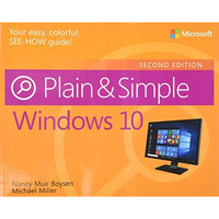 Windows 10 Plain & Simple [Paperback]