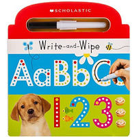 Write and Wipe ABC 123: Scholastic Early Learners (Write and Wipe) [Board book]