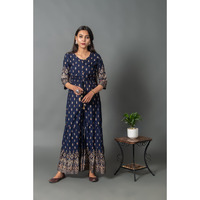 Rayon drawstring jumpsuit round neck (Size: 2XL)