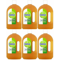 Dettol Antiseptic Disinfectant Liquid 750ml - Pack of 6 (PLUS FREE GIFT WITH EVERY ORDER)