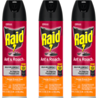 Raid Ant  Roach Killer 26, Orange Breeze Scent, 17.5 oz - Pack of 3