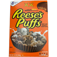 Reese's Puffs Cereal Chocolate Peanut Butter With Whole Grain 11.5oz