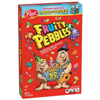 Post Fruity Pebbles Box For 50th Birthday 11oz