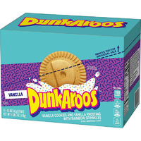 Dunkaroos, Vanilla Cookies and Vanilla Frosting With Rainbow Sprinkles 1.5oz -12 Packs