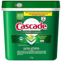 Cascade Power Clean, Fresh Scent, Action Pacs With Dawn 115 Count