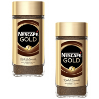 Nescafe Gold Rich Aroma  Smooth Taste Coffee (200g) - Pack of 2