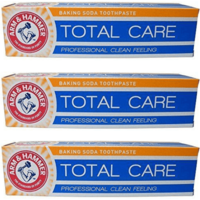 Arm  Hammer Total Care Baking Soda Toothpaste 125g - Pack of 3
