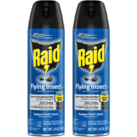 Raid Flying Insect Killer Outdoor Fresh Scent 15oz - Pack of 2