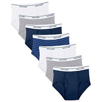 Fruit Of The Loom Boys Tag Free Assorted Cotton Briefs, 7 Pack, Size Small 6-8