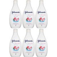 Johnson's Soft  Energise Body Wash w\/ Watermelon  Rose 400ml - Pack of 6