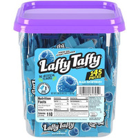 Laffy Taffy Blue Raspberry Candy - 145 Count